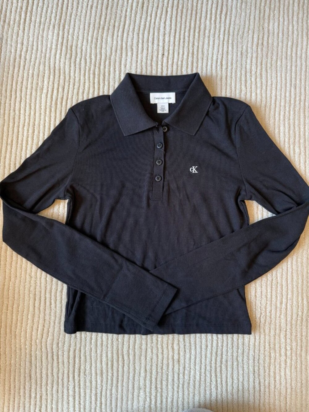 Calvin Klein Jeans Black Polo